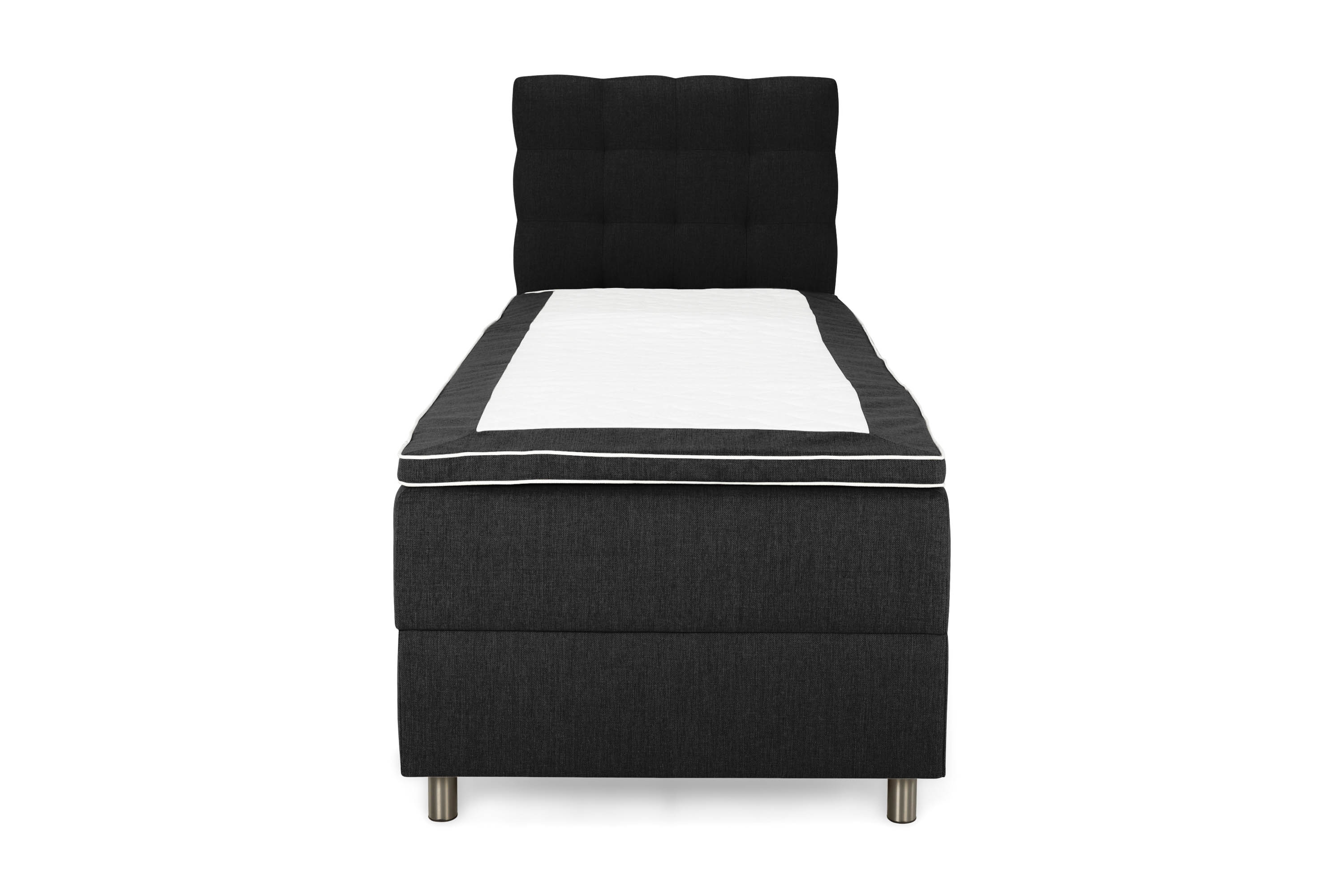 Montana Komplett Sängpaket med Förvaring 90x200 cm Mörkgrå